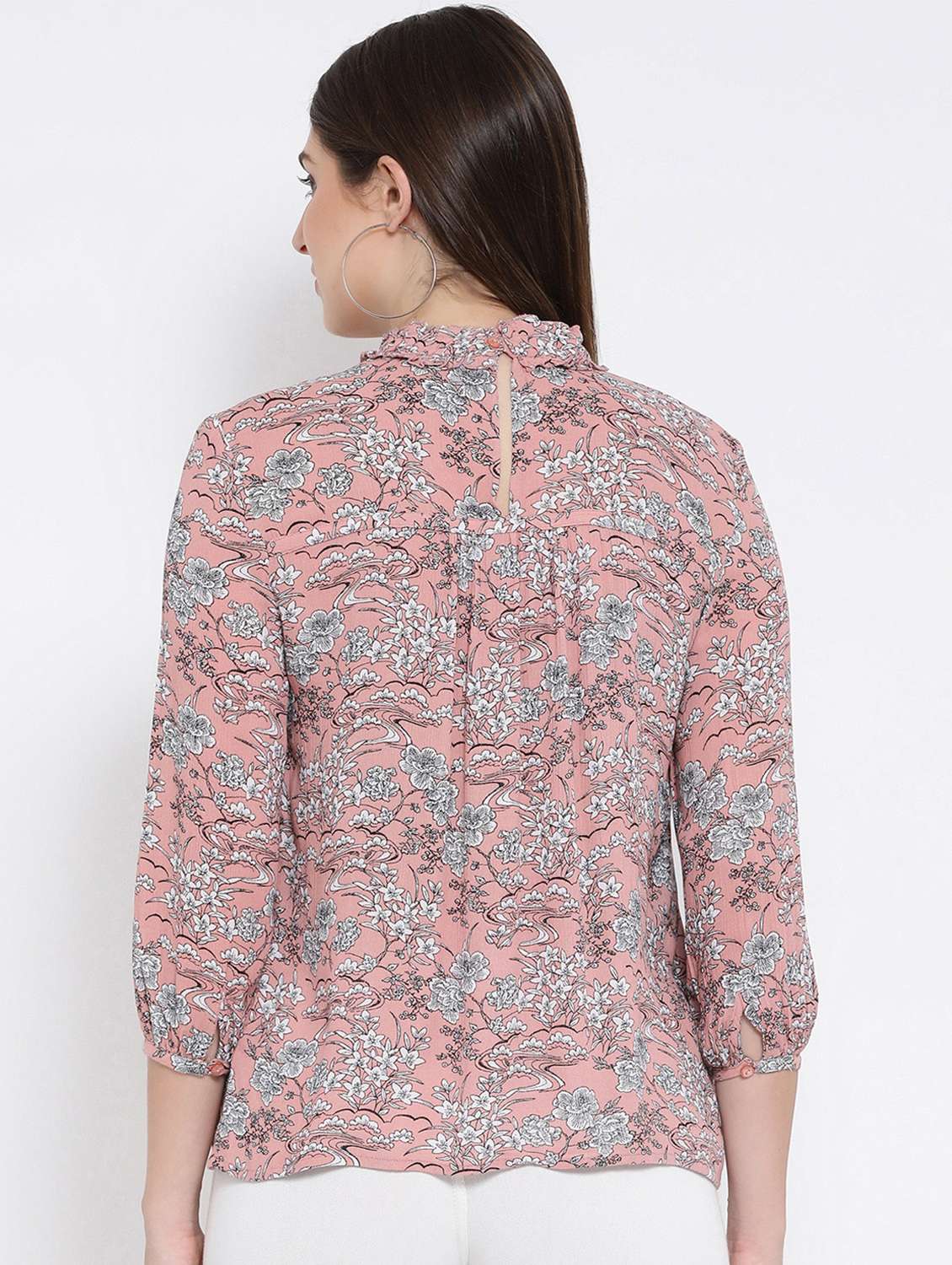 women's a line mock neck top - 16673803 -  Standard Image - 2