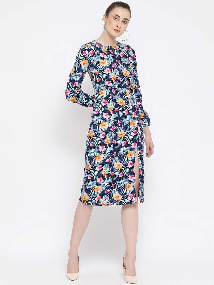 women's shift tropical dress