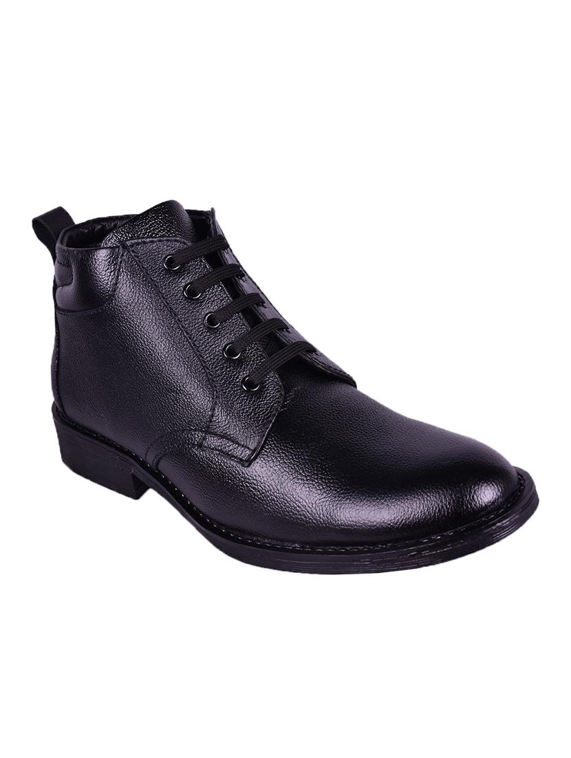 brown leatherette low ankle boots - 16674811 -  Zoom Image - 0
