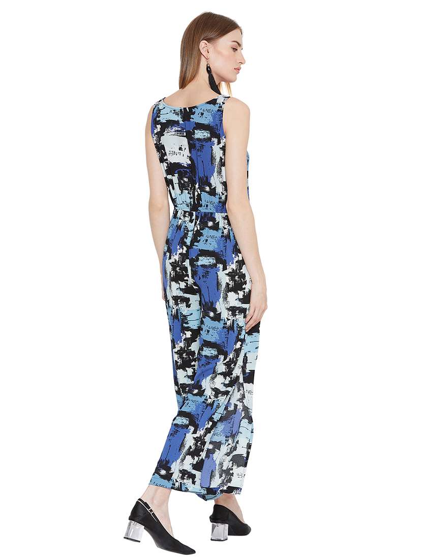 high slit full leg jumpsuit - 16675029 -  Standard Image - 2