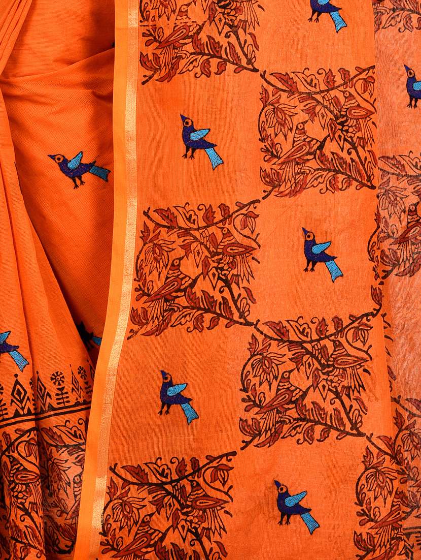 tant handloom saree with blouse - 16678281 -  Standard Image - 2