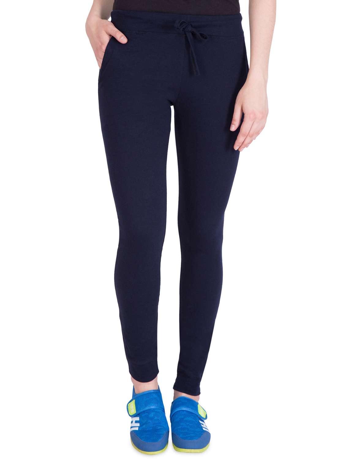 drawstring waist solid trouser