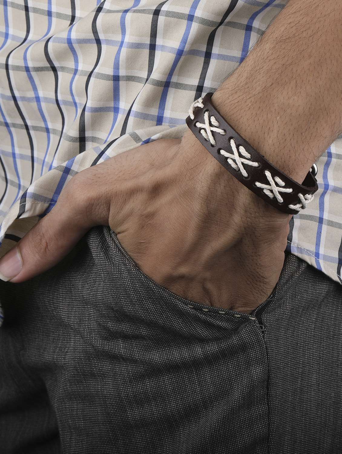 brown metal alloy bracelets - 16684546 - Standard Image - 2