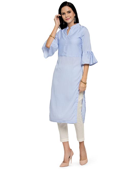 women's straight kurta - 16694934 -  Standard Image - 0