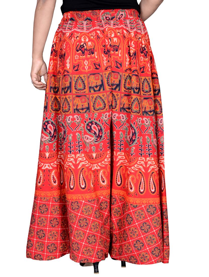 printed flared palazzo - 16697297 - Standard Image - 2