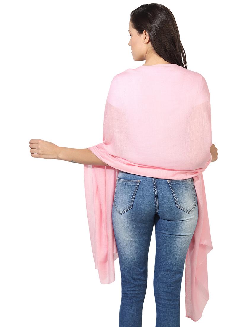women's solid print stole - 16698845 - Standard Image - 2