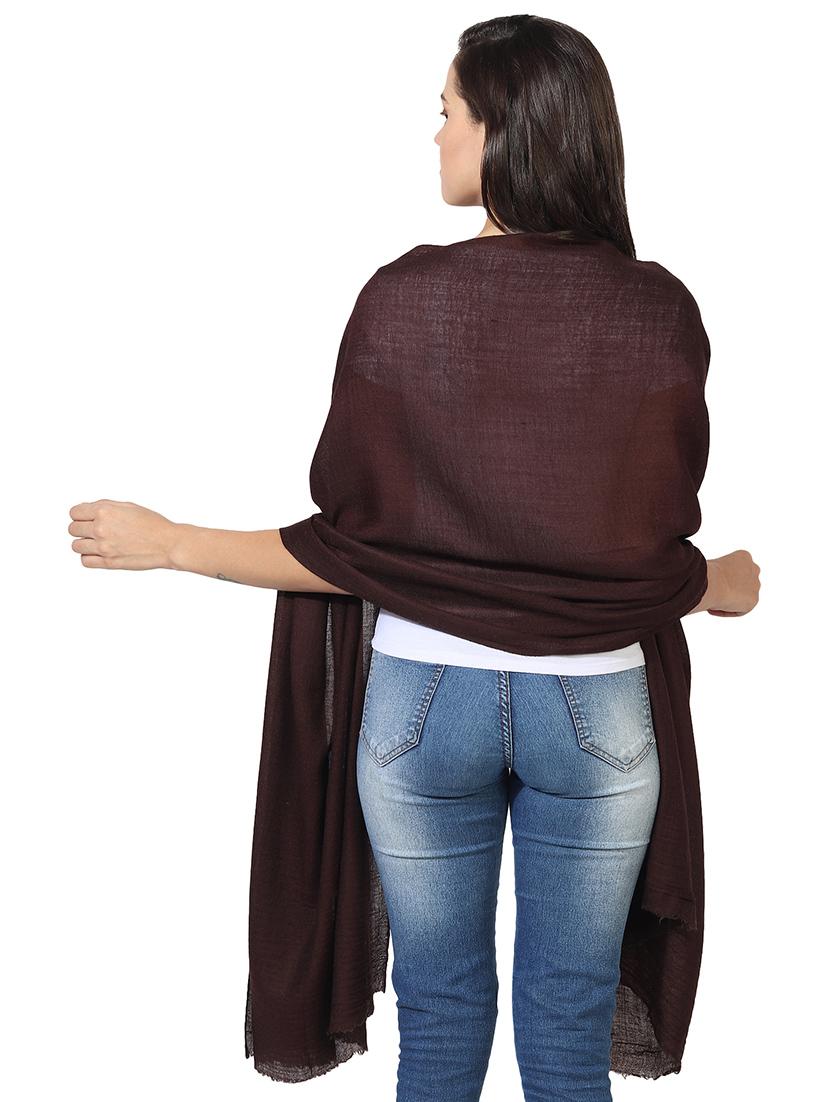 women's solid print stole - 16698850 - Standard Image - 2
