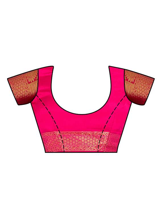 printed paithani saree with blouse - 16699128 -  Standard Image - 2