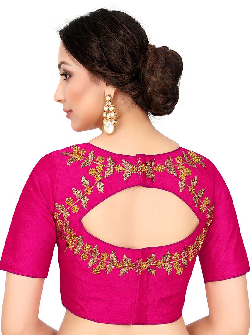 solid embroidered blouse - 16700272 -  Standard Image - 2