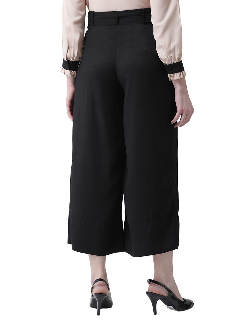 tie front side slit trouser - 16700383 - Standard Image - 2