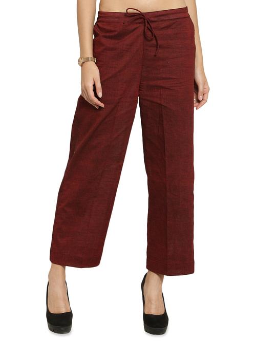 solid flat front tailored pants - 16702665 -  Standard Image - 0