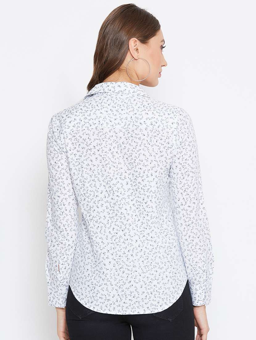 long sleeved floral shirt - 16704358 - Standard Image - 2