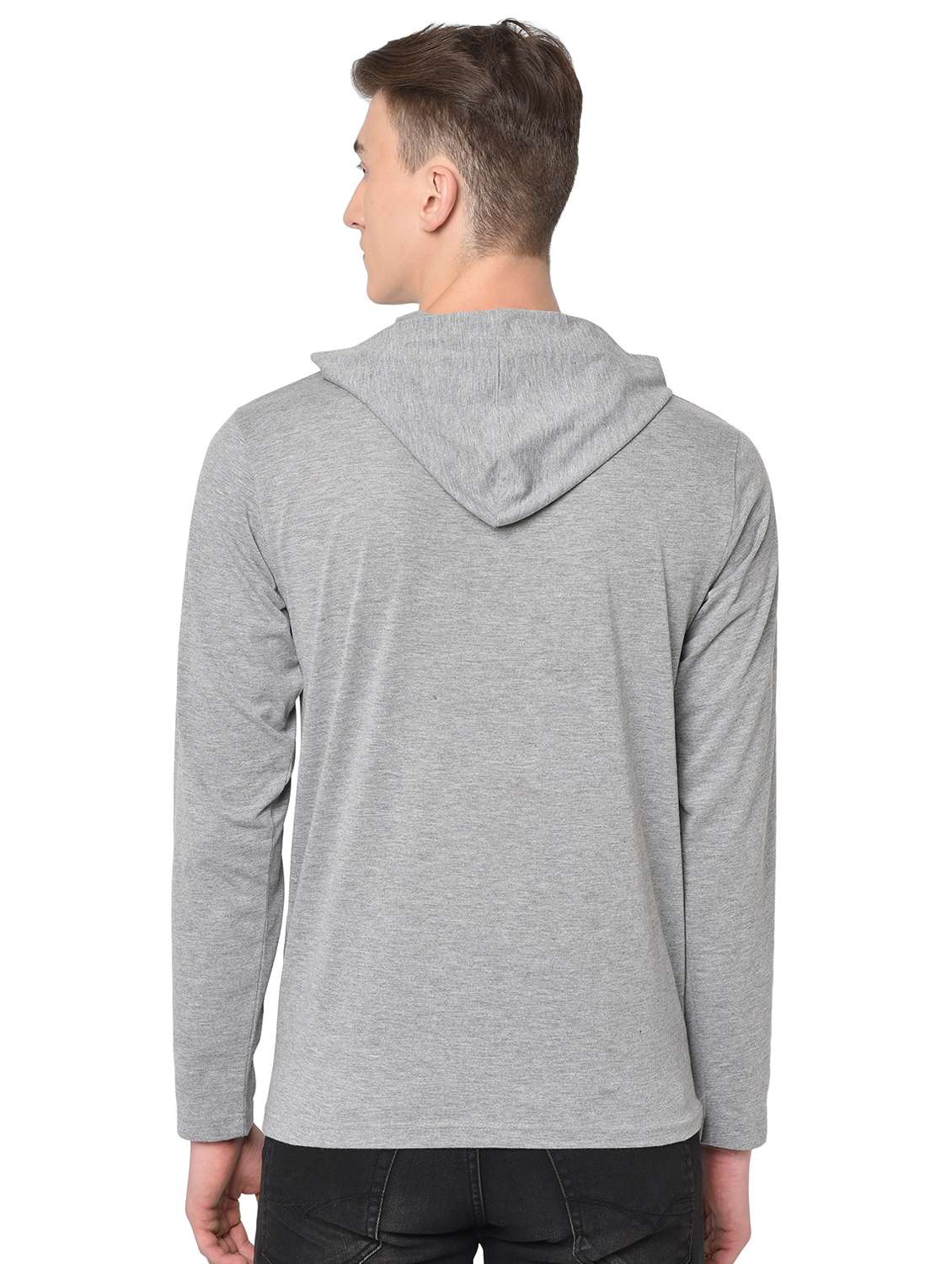 grey color block pocket t-shirt - 16704444 -  Standard Image - 2