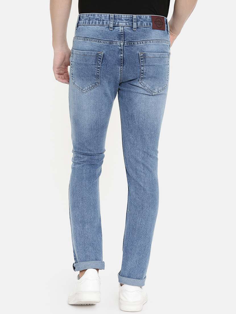 blue light washed denim jeans - 16711801 -  Standard Image - 2