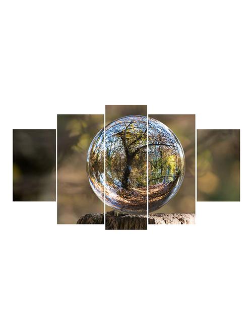 5 panel wall art wooden painting  - 16712025 -  Standard Image - 0