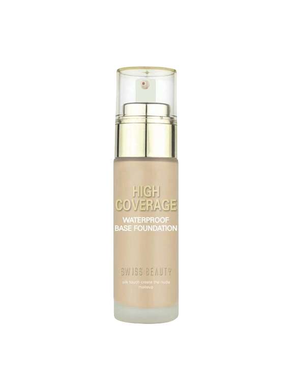 swiss beauty high coverage base foundation (05 classic ivory)