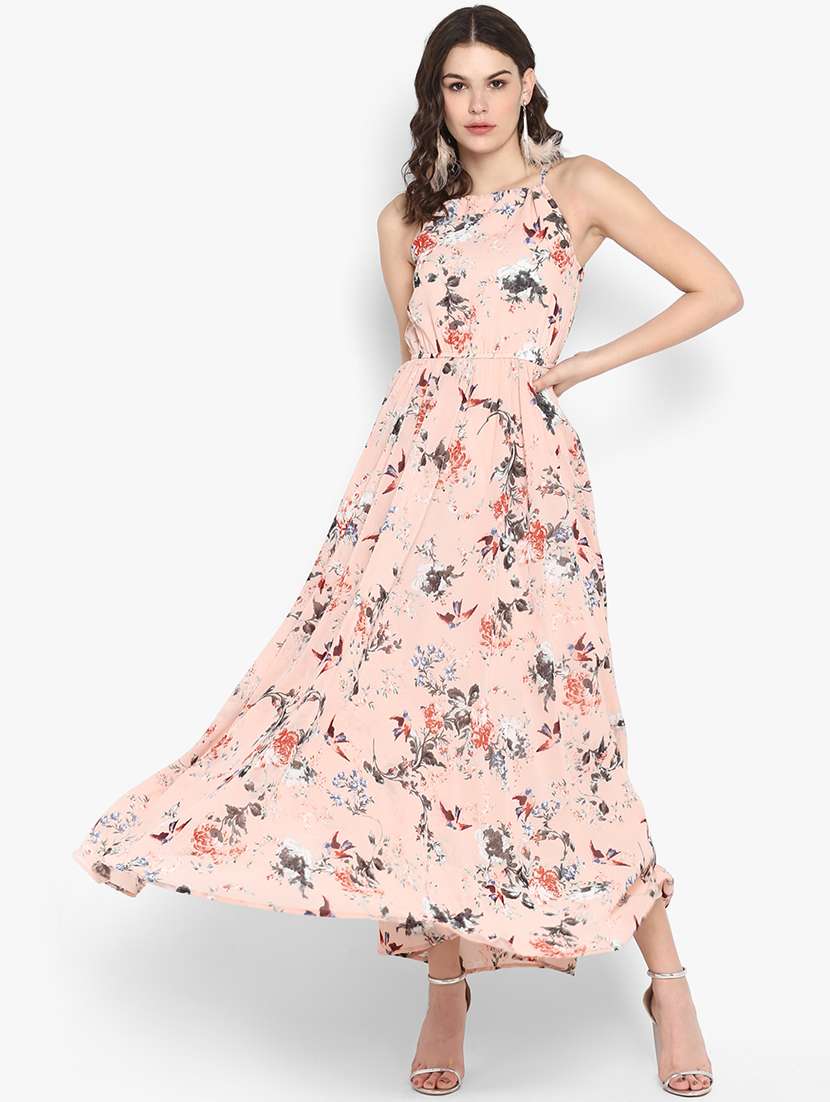 cami neck floral maxi dress 