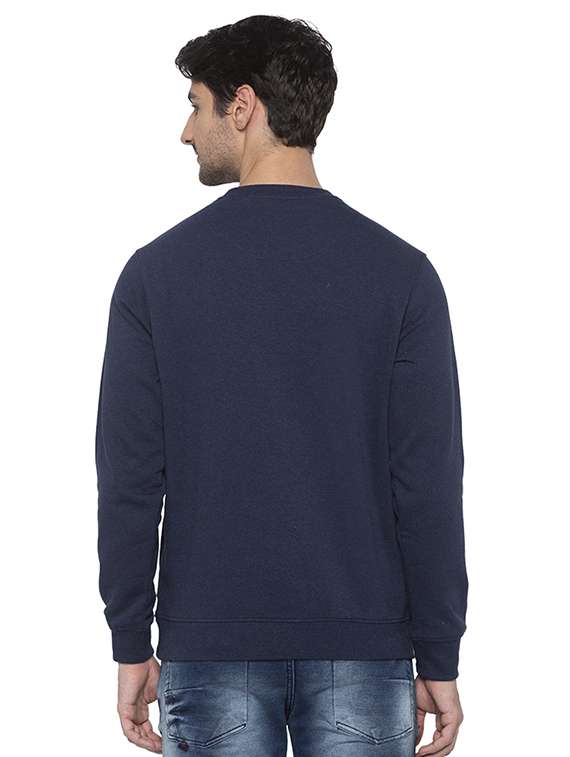 mens chest print sweatshirt - 16714031 - Standard Image - 2