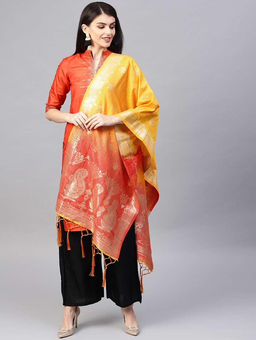 ombre banarasi dupatta