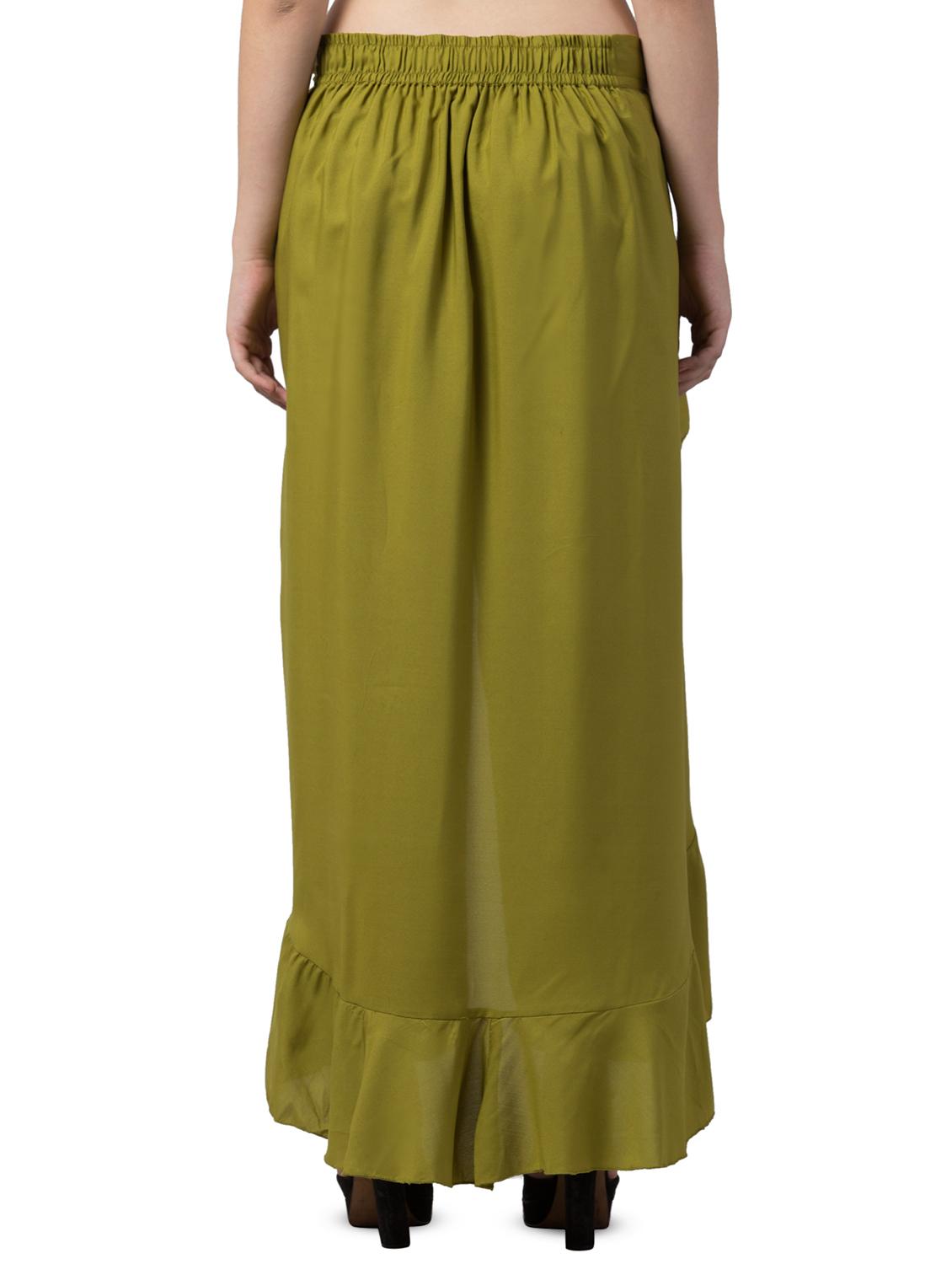 tie front solid palazzo - 16717317 - Standard Image - 2