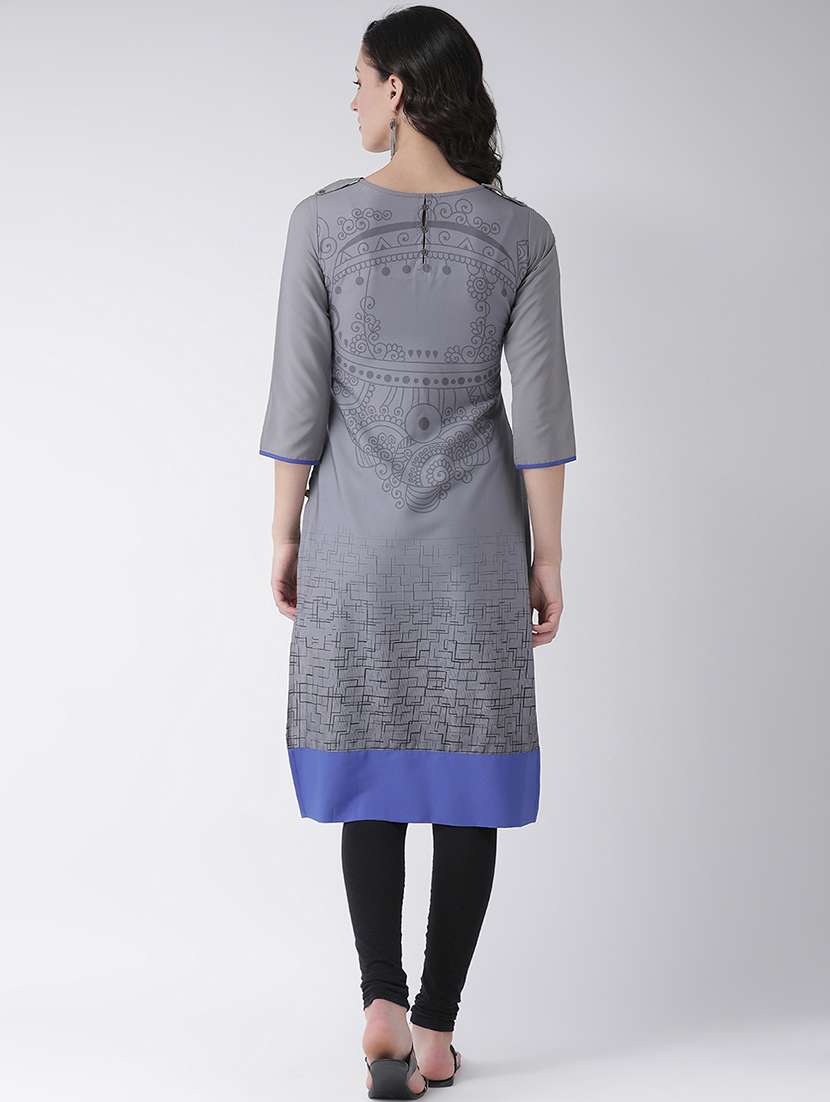 women's straight kurta - 16719430 -  Standard Image - 2