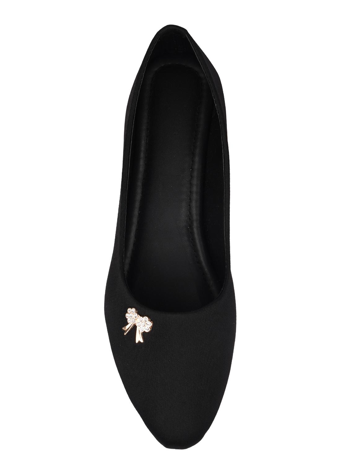 black slip on ballerinas - 16722856 - Standard Image - 2