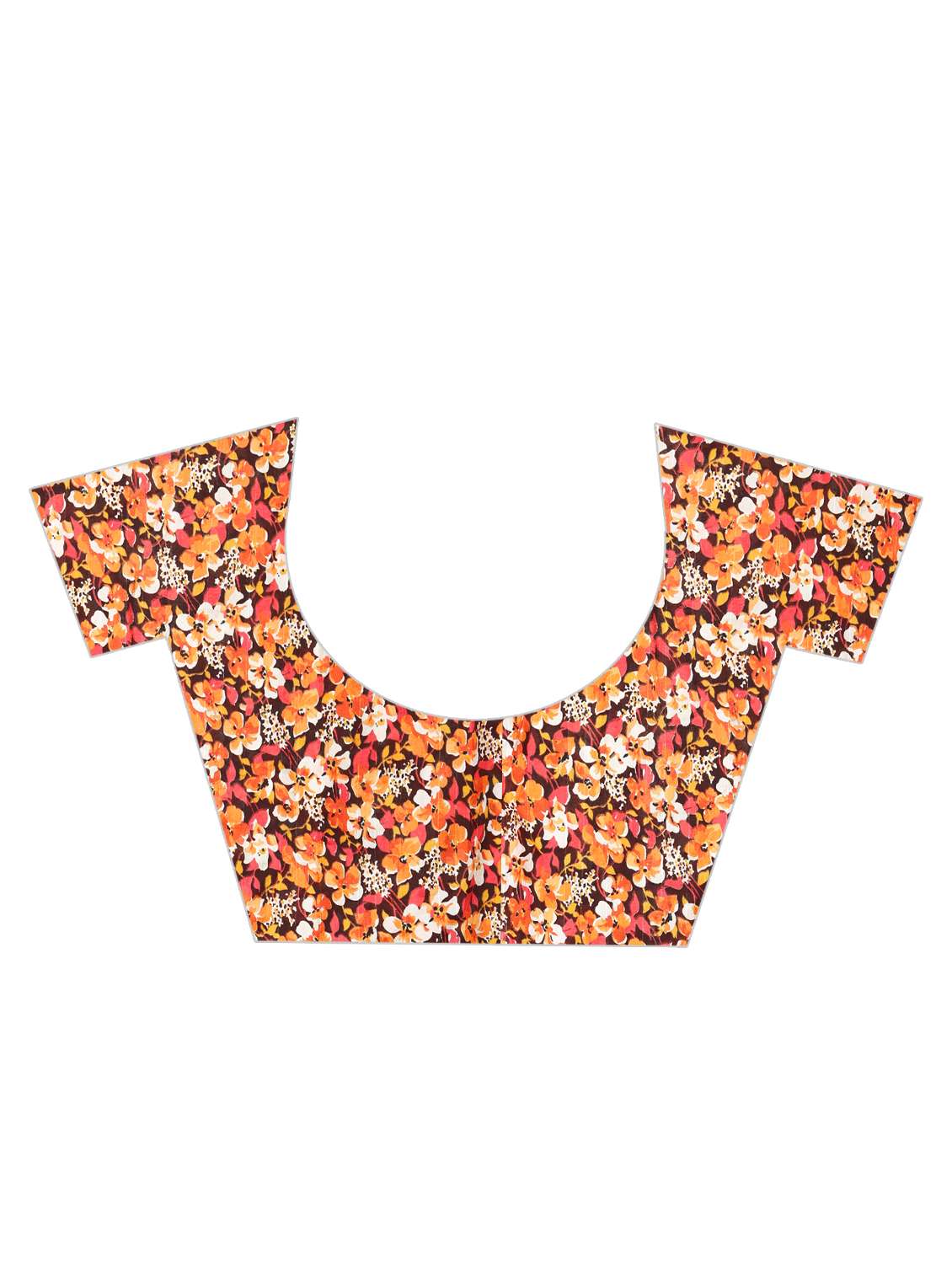 women's bordered royal blue colored saree with blouse - 16725935 -  Standard Image - 2