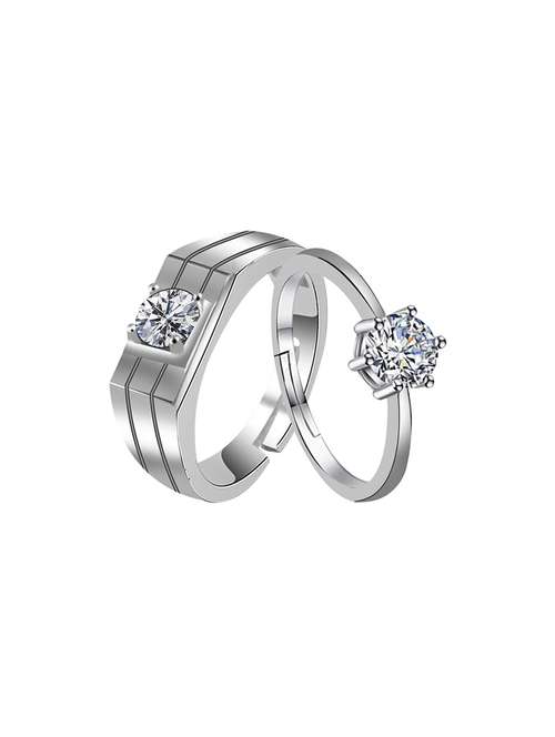 silver plated finger ring - 16726899 - Standard Image - 0