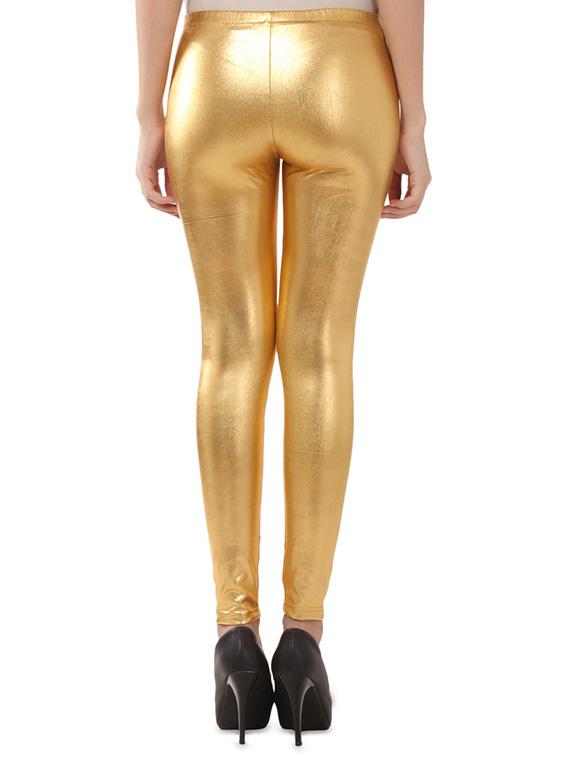 gold solid churidar - 16729828 - Standard Image - 2