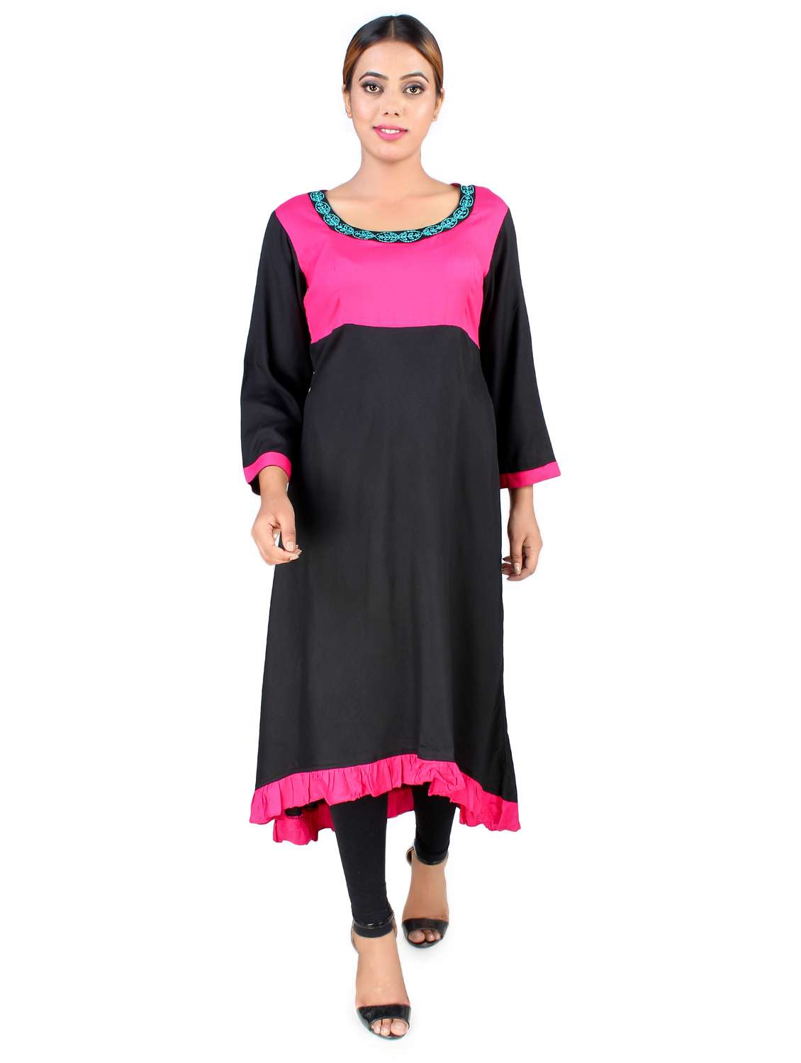 women's high-low kurta