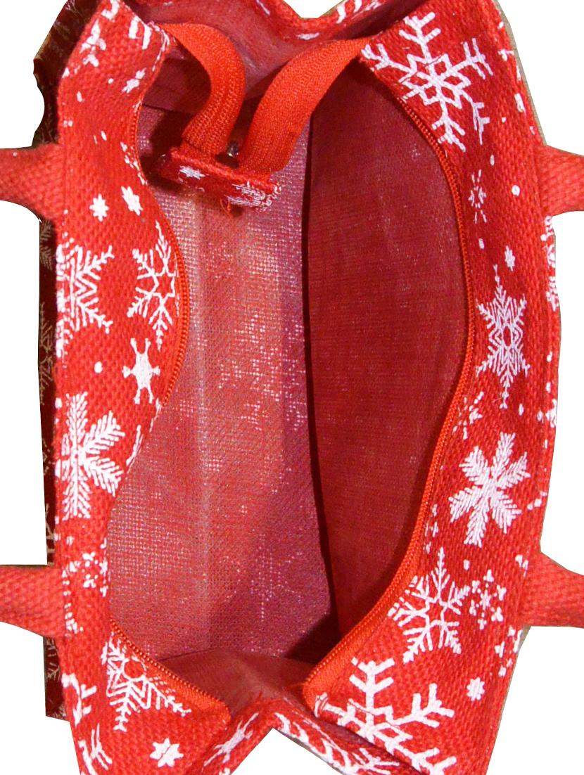 red jute regular shopping bag - 16740121 - Standard Image - 2