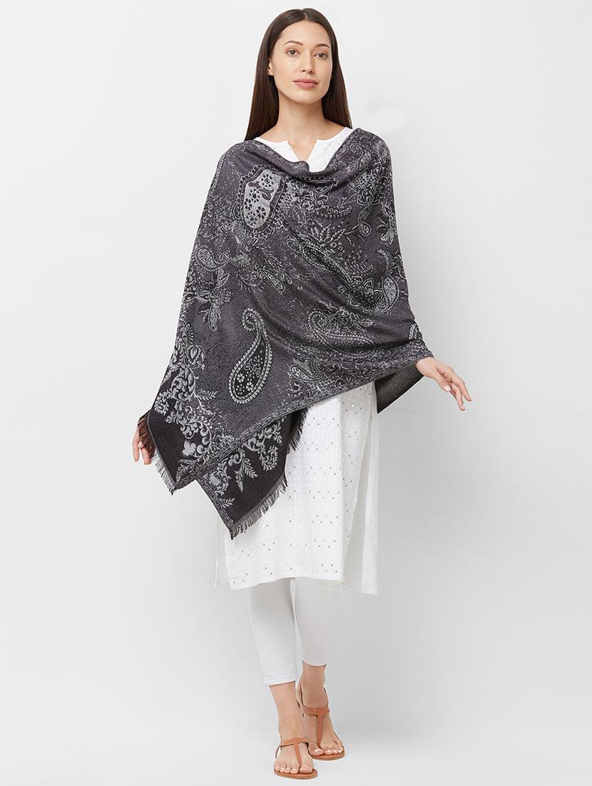 women's paisley shawl - 16744195 - Standard Image - 2