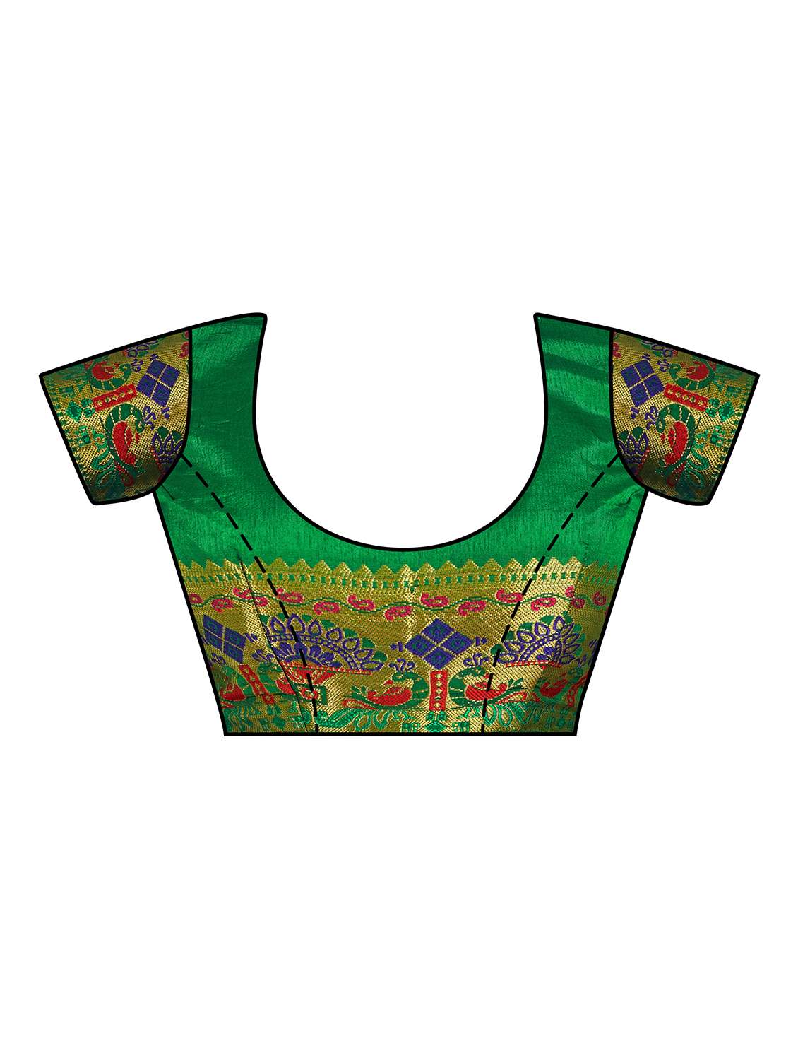 women's self design navy blue colored saree with blouse - 16750476 -  Standard Image - 2