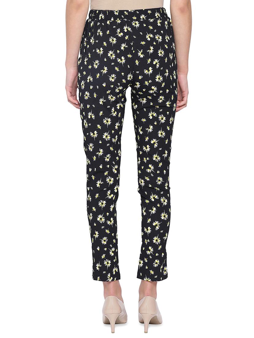 high rise floral trouser - 16750627 - Standard Image - 2