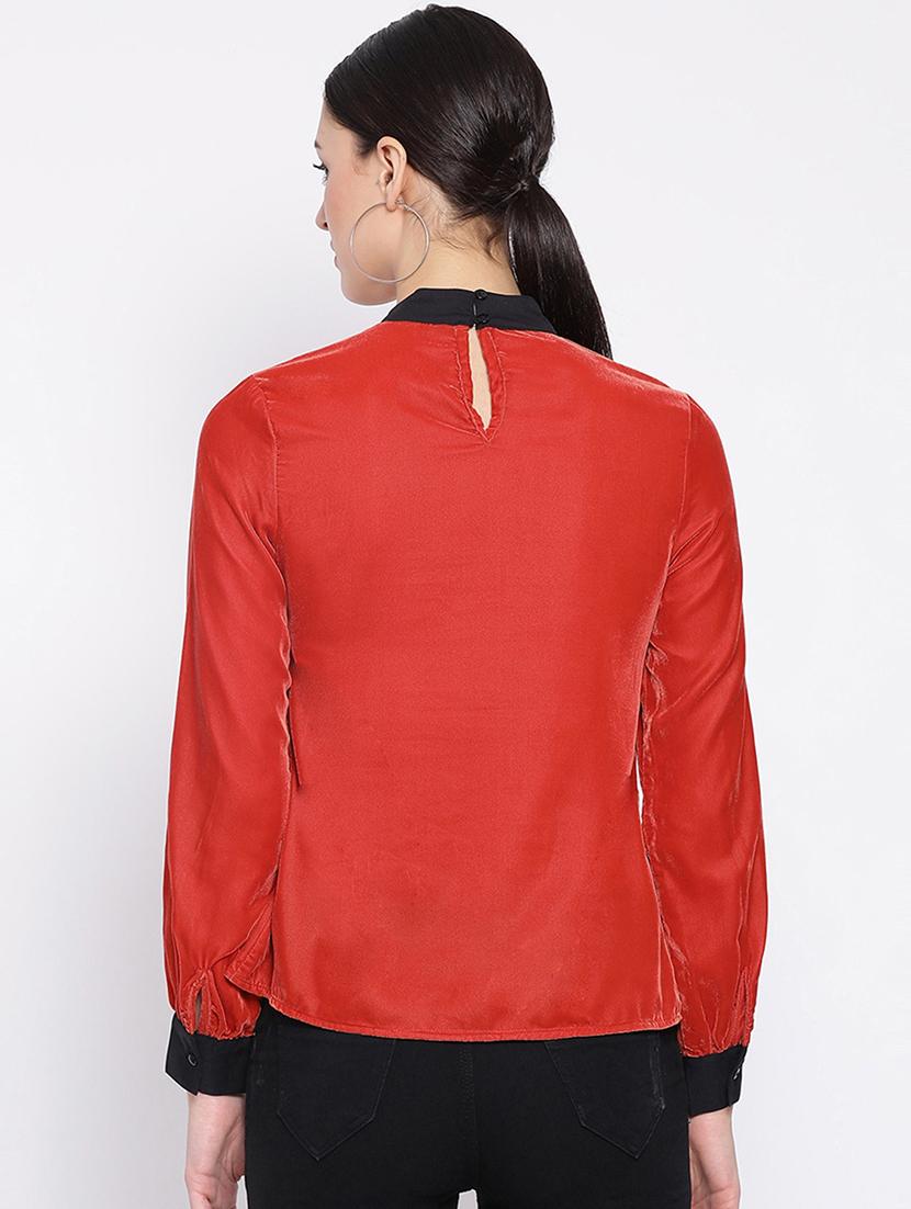 women's straight mock neck top - 16750880 - Standard Image - 2
