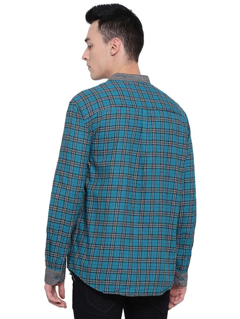 mens checks casual shirt - 16751090 -  Standard Image - 2