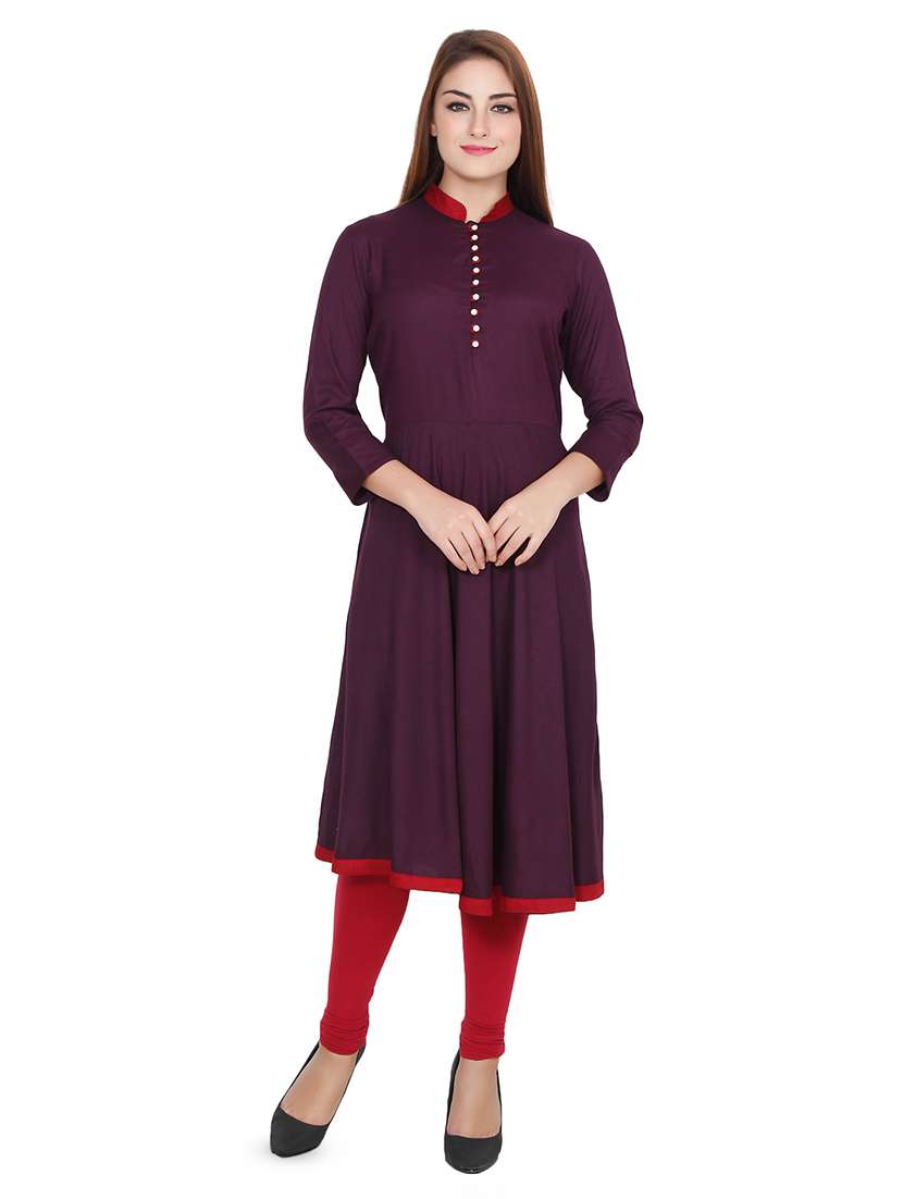 women's flared kurta