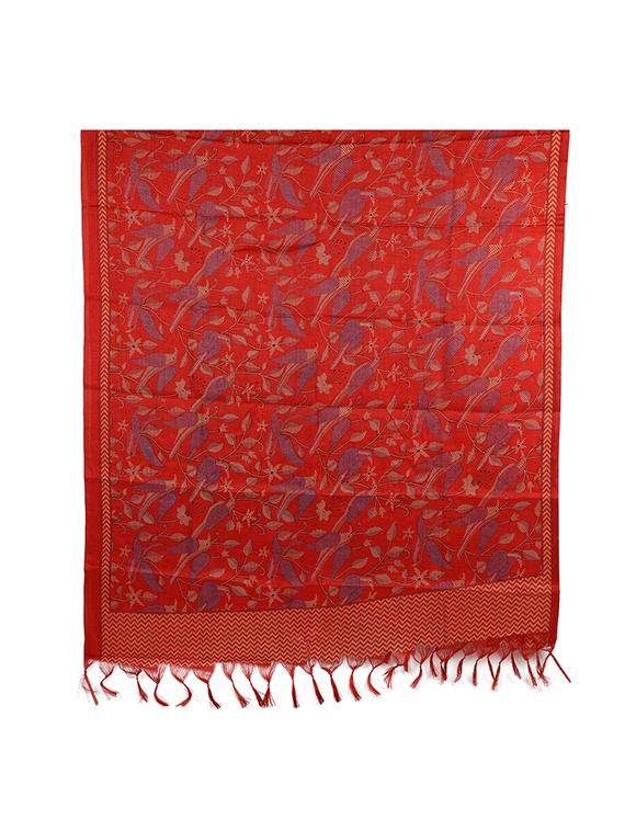 conversational printed dupatta - 16753294 - Standard Image - 2