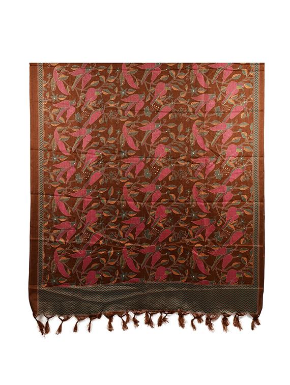 conversational printed dupatta - 16753309 - Standard Image - 2