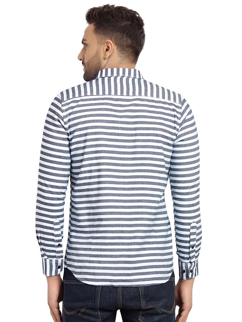 mens stripes casual shirt - 16753433 - Standard Image - 2