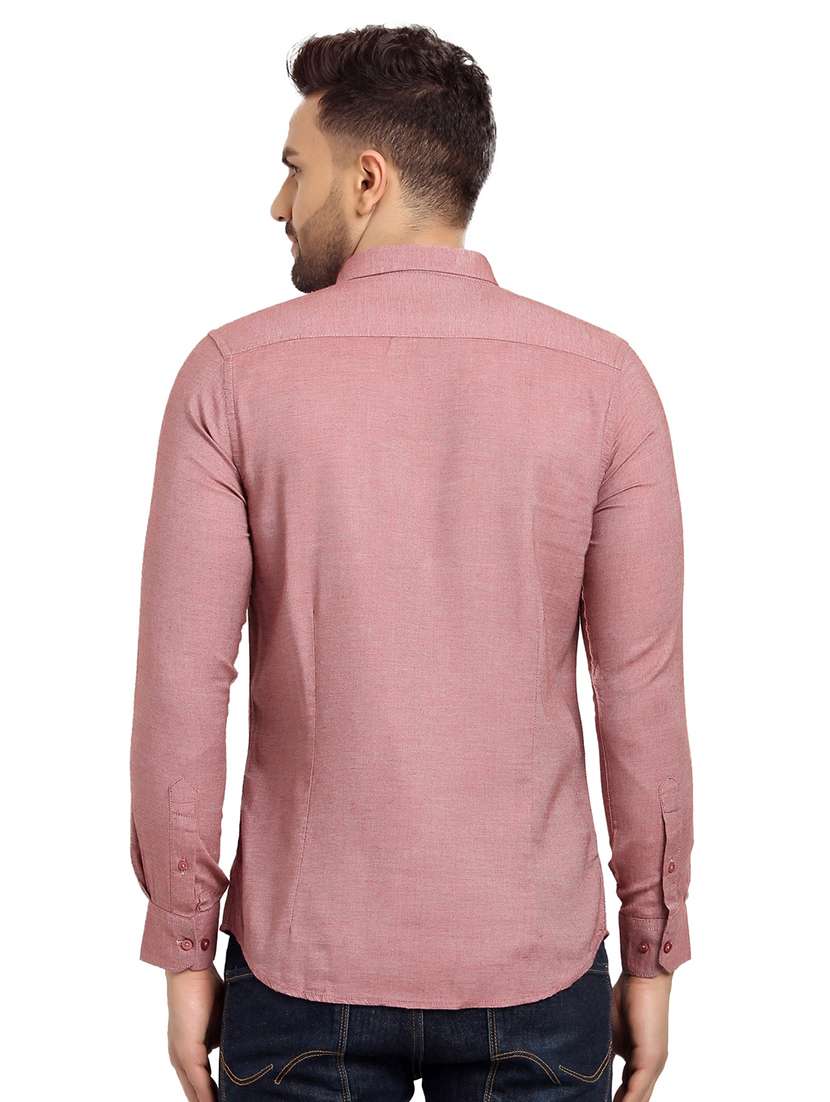 mens solid casual shirt - 16753452 - Standard Image - 2