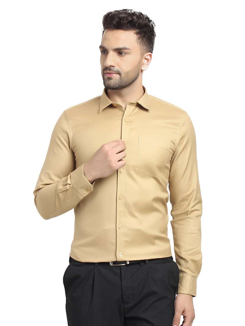 mens solids formal shirt