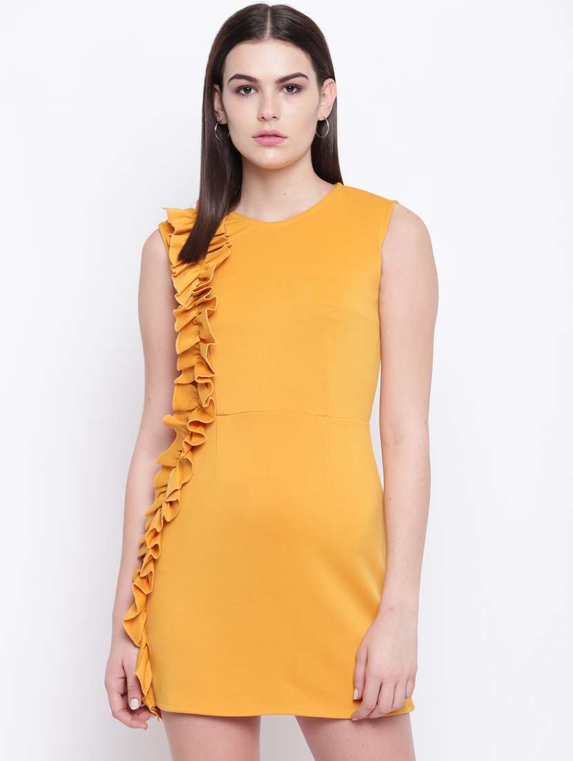 women's sheath solid dress