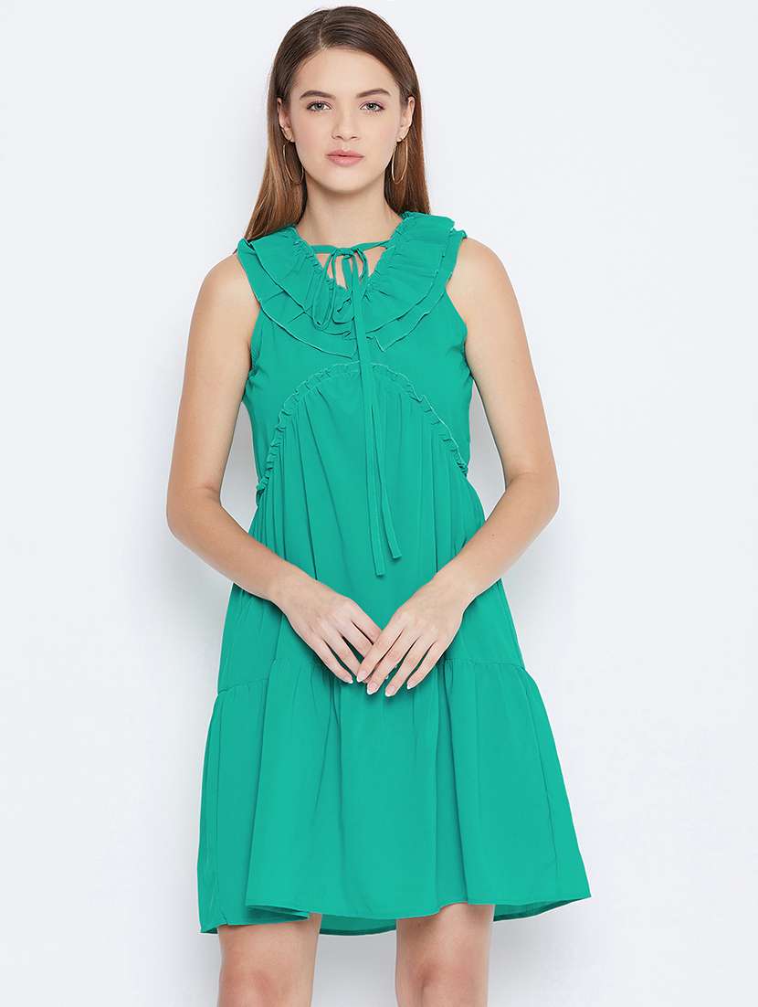 women's sheath solid dress