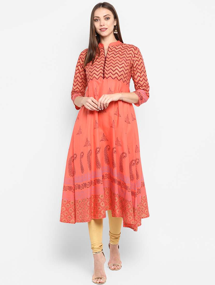 women's asymmetric kurta - 16757177 -  Zoom Image - 0