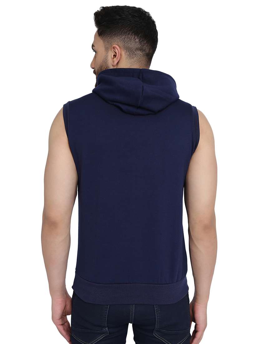 navy blue solid sweatshirt - 16763213 -  Standard Image - 2
