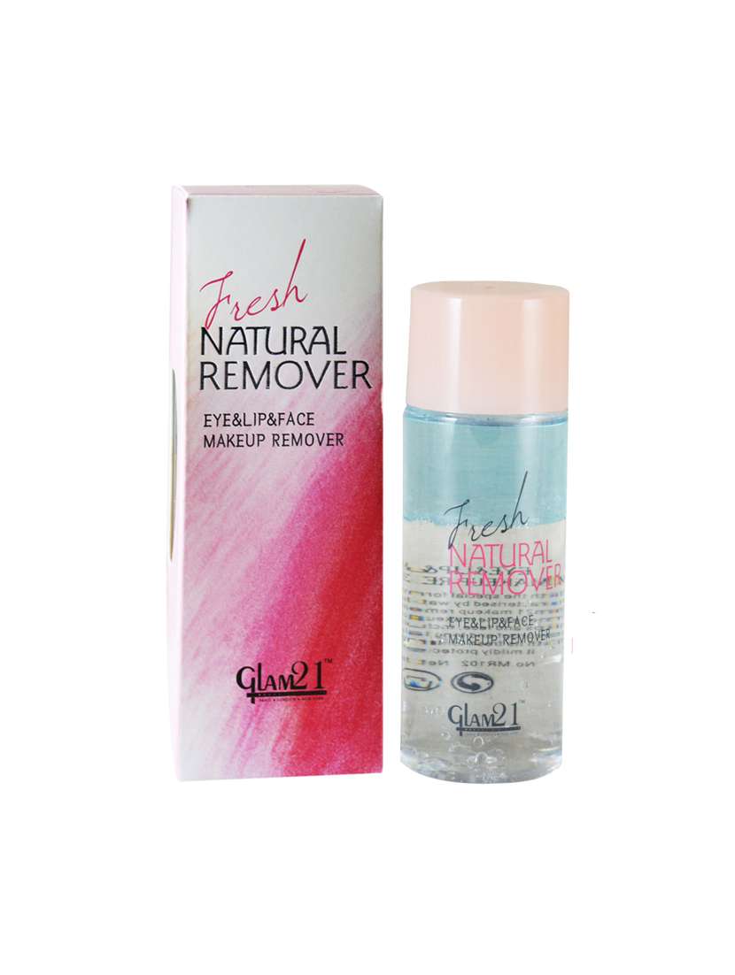 Glam21 Fresh Natural Eye,Lip&Face Makeup Remover 
