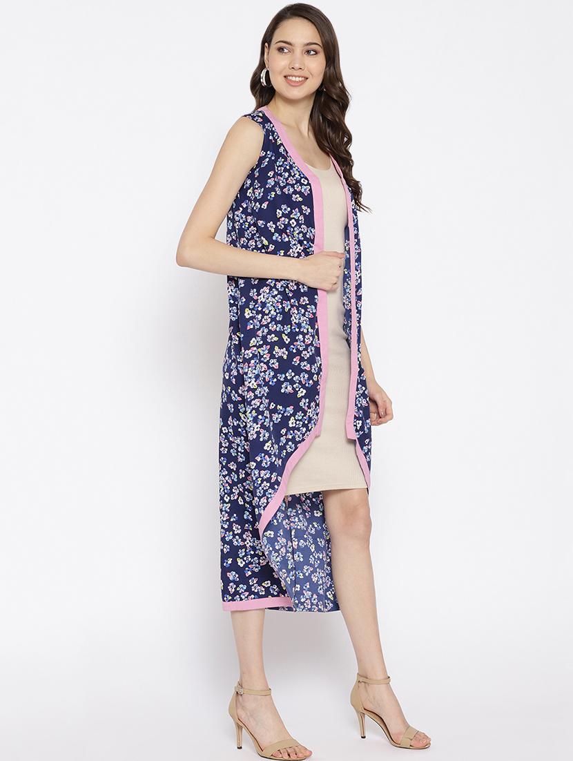 floral printed regular shrug - 16764122 - Standard Image - 2