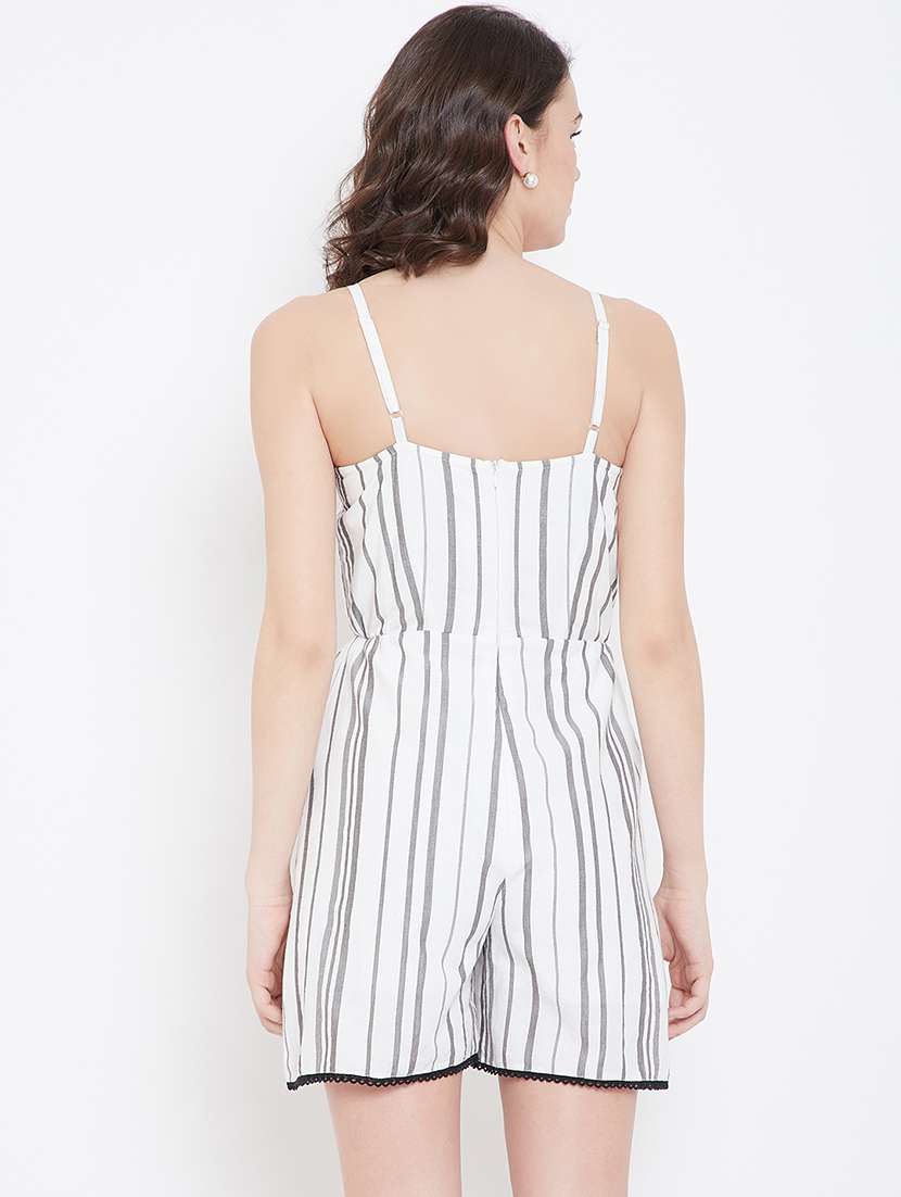 bow tie striped romper  - 16764185 -  Standard Image - 2