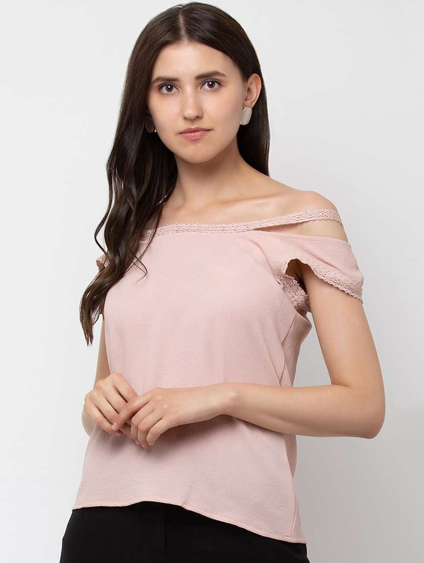 women's straight off shoulder top